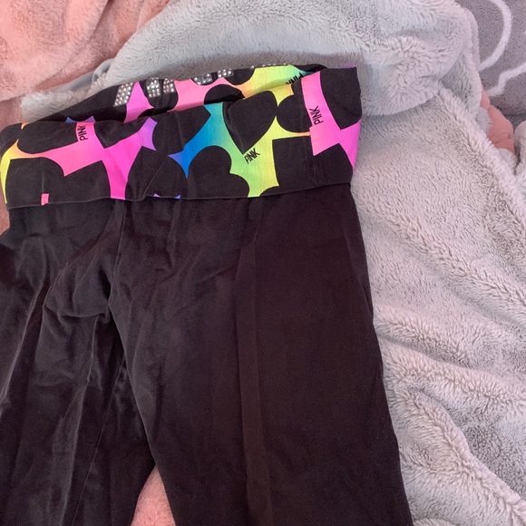 (PINK) yoga pants - Picture 3 of 8